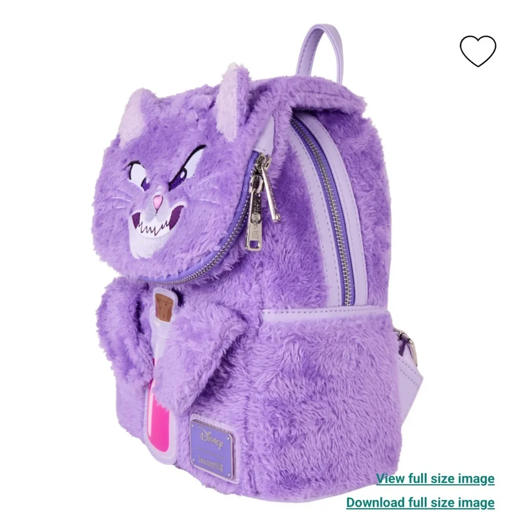 Loungefly The Emperor's New Groove Yzma Cat Plush Cosplay Mini Backpack